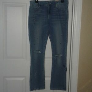 Arizona Jean Co. Distressed Jeans